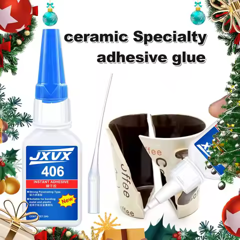 406 Liquid Super Glue for Metal, 20g Clear Instant Thick CA Glue for Stainless Steel Aluminum DIY Cr