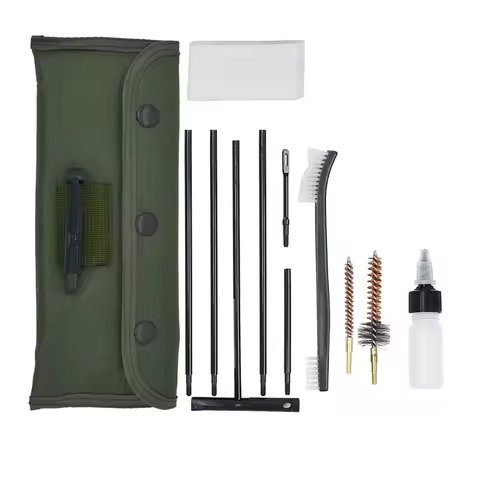 10PC/Set AR15 M16 M4 Gun Brushes Cleaning Kit Airsoft Pistol Cleanner 5.56mm .223 22LR .22 Tactical 