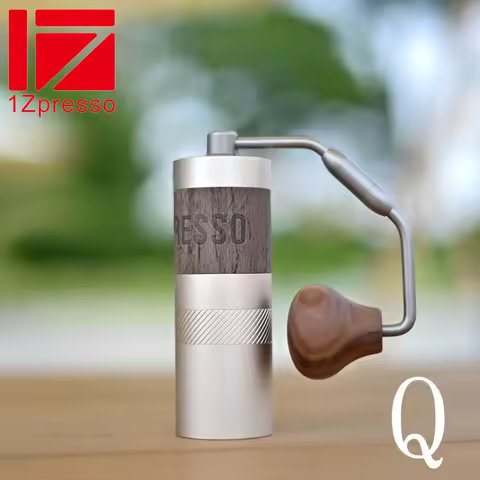 2025NEW 1Zpresso Q MINI Manual Coffee Grinder Portable coffee mill 7 core burr 38mm 420stainless ste