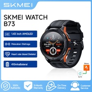 Skmei smartwatch pria amoled jam tangan olahraga hp digital anti air 1ATM jam tangan pintar for and
