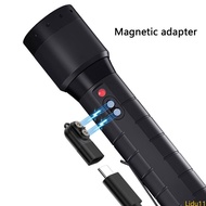 Lidu11 Ruggeds Magnetic Flashlights Charging Adapter Metal Body Design Intelligent Power Management 