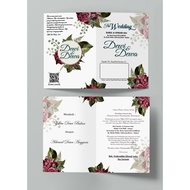 1st Anniversary Invitation, Wedding Invitation, Circumcision Model (UND 01)