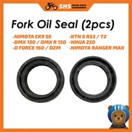 Fork Oil Seal -NIMOTA CK9 SE / DMX 150 / DMX R 150 /D FORCE 160 / DZM/ KTN S RS3/ T2/NINJA 250/ NIMO