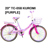 HELLO KIDDY Basikal Budak 20" HELLO KIDDY Kids Bike 20 INCH untuk Tahun 8-12 dengan Rangka & Fork HI