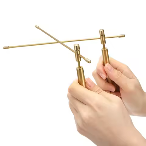 Treasure Pure Copper Ghost Hunting Equipment 99.9% Copper Dowsing Rods Ghost Hunters Ghost Hunting