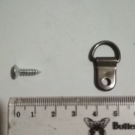 GANTUNGAN (100 sets) Burnt Frame Hangers Photo Frame Hangers + Screws