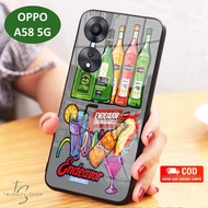 Glass Softcase For Oppo A58 (5G) - OPPO A58 (5G) Phone Case [T97].