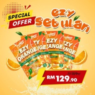 EZY ORANGE Kombo Sebulan 4 Kotak | Original HQ Aysha Alam | Minuman Detoks & Bakar Lemak | Kurus & B