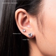 MATA Desi Silver 925 Gold Plated Earrings - 925 Silver 1 Eye Earrings