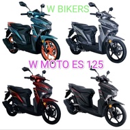 BODY COVER SET WMOTO ES125 COVER SET & STICKER 100% ORIGNAL (READY STOCK)