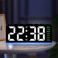 Ambient Light Innovative LED Large Character Digital Clock Date Desk Clock Multifunctional Digital A