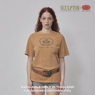 SCULPTOR® X Cha Tra Mue เสื้อยืด Heavenly Thai Tee สี Thai Orange