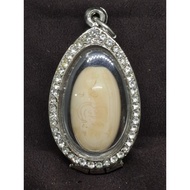 LP Pern Ivory Beigel Amulet 龙婆本 象牙 符管 佛牌