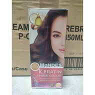 Mondes Keratin Hair color Brown MO3