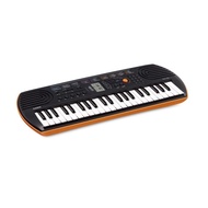 Casio SA76 Portable Mini Keyboard with Adaptor and Bag - Orange ( SA-76 / SA 76 )