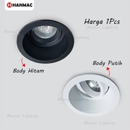 H345 led housing Downlight + aluminum led bulb fitting mr16