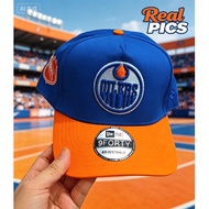 Edmonton Oilers Blue/Orange Adjustable Baseball Cap - New Era classic outdoor, versatile, sun protec