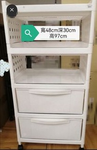 膠櫃桶   櫃桶 收納櫃  窄身收納架  9雙窄鞋架  5層鞋架