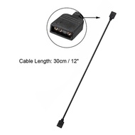 Strip lampu LED 1 sampai 1 kabel ekstensi 5V 3pin/12V 4Pin kabel