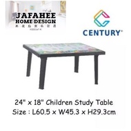 Century Foldable Plastic ABC Table / Picnic Table / Kids Table / Children Study Table