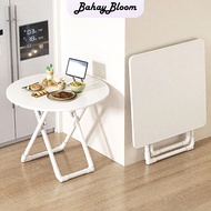 Foldable Table 60/70/80cm Study Table Folding Dining Table Computer Table Table For Room CoffeeTable