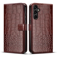 For Samsung Galaxy A35 A55 5G case Wallet Card Holder stand Magnetic flip leather Cover case For Sam