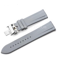 20mm 22mm FKM Rubber Watch Band for Longines Master Hydro Conquest Chrono Watch Strap Longines Spiri