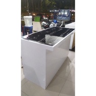 island 120x60x80 top table granit tile