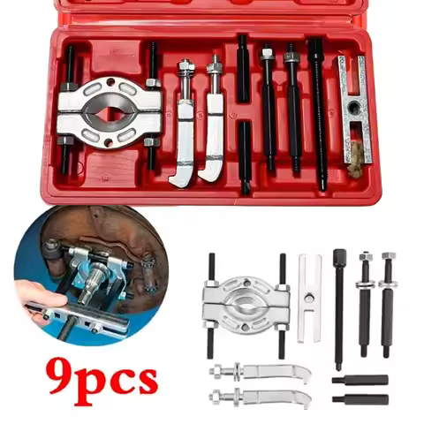 9-piece Gearbox Bearing Removal Tool Puller Bearing Puller Extractor Bearing Disassembly And Assembl
