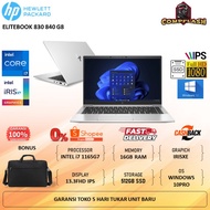 [ Baru] Laptop Hp Elitebook 830 840 G8 Intel Core I7 1165G7 16Gb 512Gb