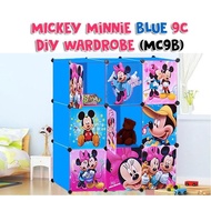 12/16 CUBE WARDROBE + CONNER SHELF / 9 CUBE NO CONNER ( Mickey n Minnie )