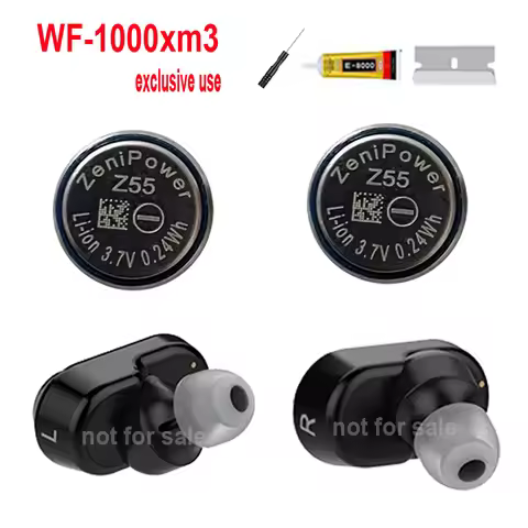 For Z55H Battery For Sony WF-1000XM4 WI-SP600N WF-SP700N WF-SP900 WF-1000XM3 WF-1000X