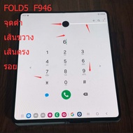 ขายเดียว 7.6 AMOLED Zพับ 5 5Gชำรุดหน้าจอด้านในLCDสำหรับSamsung Z Fold5 F946 F946BจอแสดงผลLCD Touch S