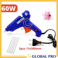 60W Glue Gun Pistol Glue Stick Hot Glue Gun Hot Melt Glue Gun Adhesive Glue Pistol Gam Panas