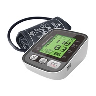 JZ-256A Upper Arm Blood Pressure Monitor with Large Cuff/2-Users Mode/3-Color Backlight Indicator/In