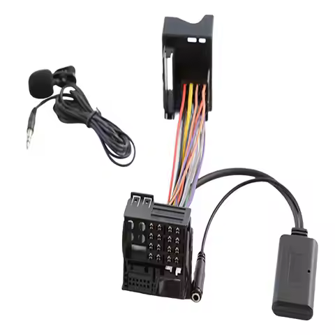 Car Bluetooth 5.0 Audio Adapter HD Sound Mic Kit for E85 E86 Z4 E83 X3 for Mini R50 R53 Music Receiv