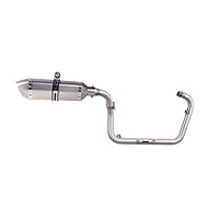 Motorcycle Exhaust Pipe Full System Exhaust for Benelli Tnt135 Motorcycle Exhaust Muffler Front Pipe Tube Tnt125 Tnt135 Motorcycle Exhaust for Tnt125 (Color: D)