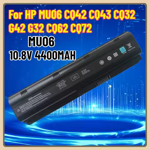 New 10.8V 47Wh MU06 Laptop Battery For HP DM4 G4 G6 G7 593554-001 For HP Spare 593553-001 593554-001