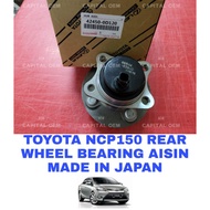 42450-0D120 TOYOTA VIOS NCP150 NSP151 REAR LH/RH WHEEL BEARING AISIN WITH ABS SENSOR#TOYOTA PARTS#JA