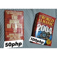 WORLD ALMANAC 2004 and book of facts