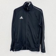 二手adidas運動外套/球衣，黑色，M碼