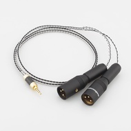 Hi End 2.5mm TRRS Balanced Male to 2 XLR Male Cable for Astell&Kern AK100II AK120II AK240 AK380 AK32