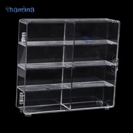 [Shamjina] 1/64 Diecast Car Display Case 1/64 Diorama Parking 8 Grids Car Model Display