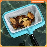[WishshopeehhhMY] Pool Skimmer Net, Detachable Leaf Cleaning Mesh, Removing Leaves and Debris for Re