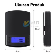 Timbangan Elektronik Perhiasan/Pocket Scale 500 gram 0.01/LCD Lampu Latar Biru Pocket Scale