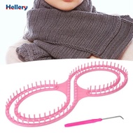 [Hellery] 8 Shape Knitting Loom Handmade Compact Scarf Loom for Shawls Sweaters Lovers