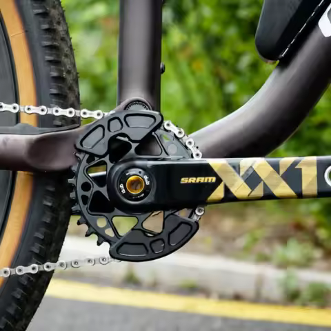 Stone Bike Chainring with Chainring Guard Round 3mm Offset Direct Mount for Sram DUB GX Eagle X9 X0 