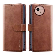Wallet Phone case for Sharp Aquos Wish4 Wish 4 SH-52E with Card Holder Magnetic flip leather stand P
