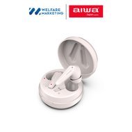 AIWA AT-X80HANC TWS Bluetooth Earphones หูฟังไร้สายแบบอินเอียร์ น้ำหนักเบา กันน้ำระดับ IPX5 (ANC+ENC