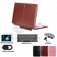 5in1 HP 15s Case One-piece Soft Leather For HP 14 Laptop 14s Pavilion 15 Aero 13 Keyboard cover Scre